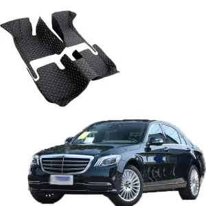 حصير سيارة داخلي لسيارات بنز . Car Interior Floor Mats for Benz S Class