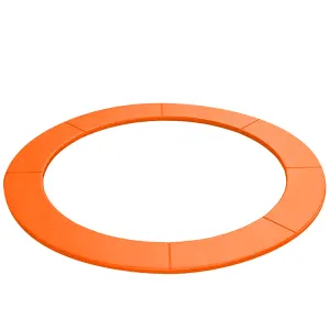 12ft Trampoline Safety Pad Replacement in Orange for Round Spring Cover