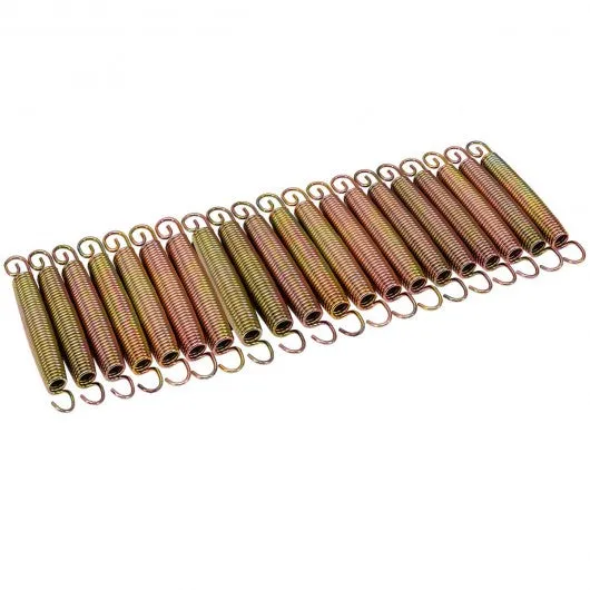 20 pcs 7" Heavy-Duty Galvanized Steel Trampoline Springs Replacement Kit