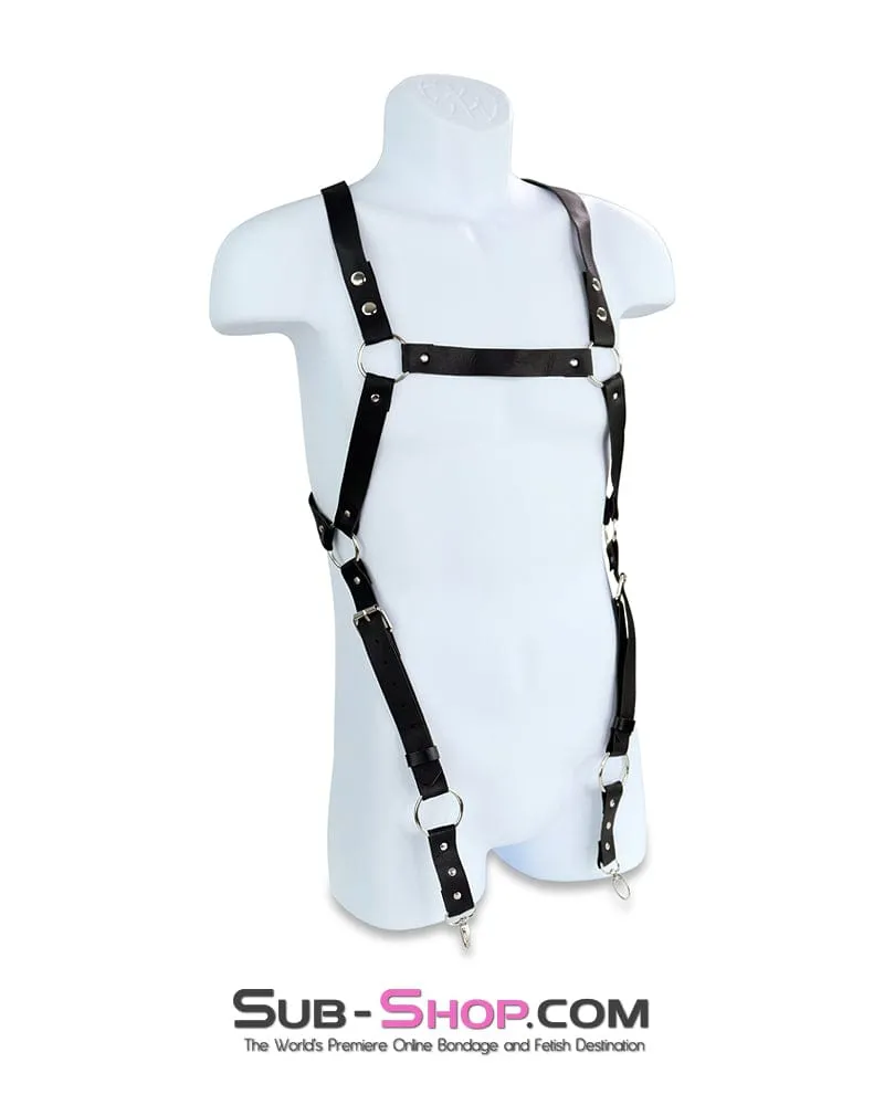 8839DL      Male Body Bondage Harness