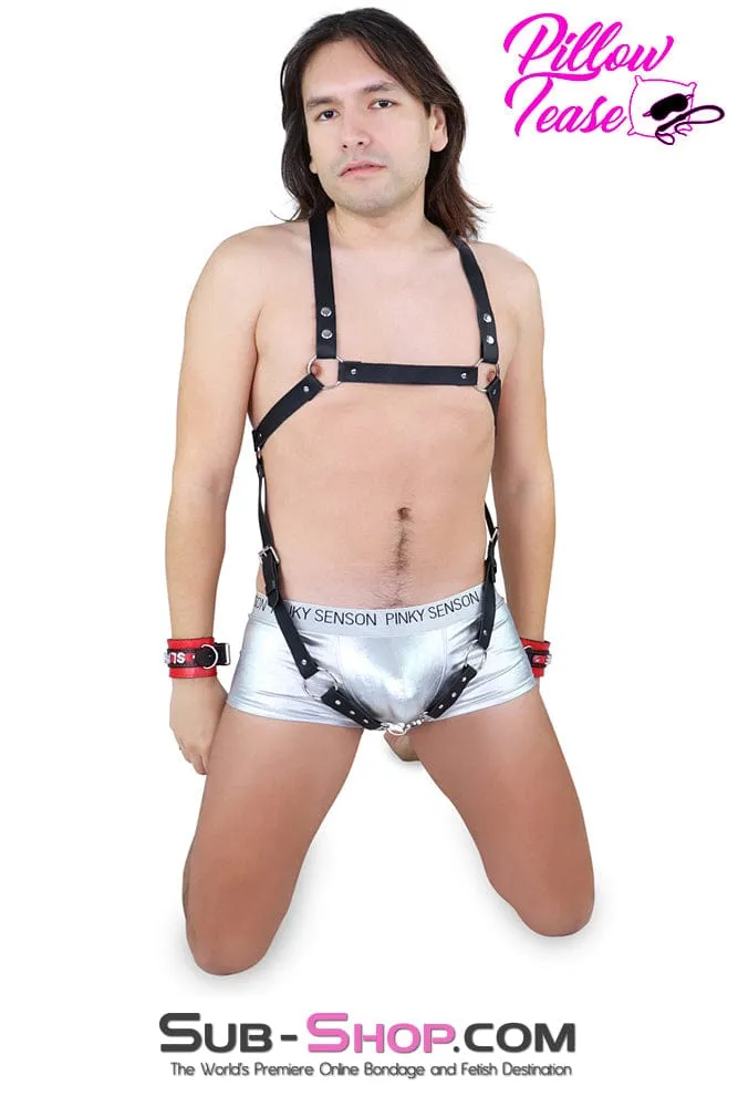 8839DL      Male Body Bondage Harness