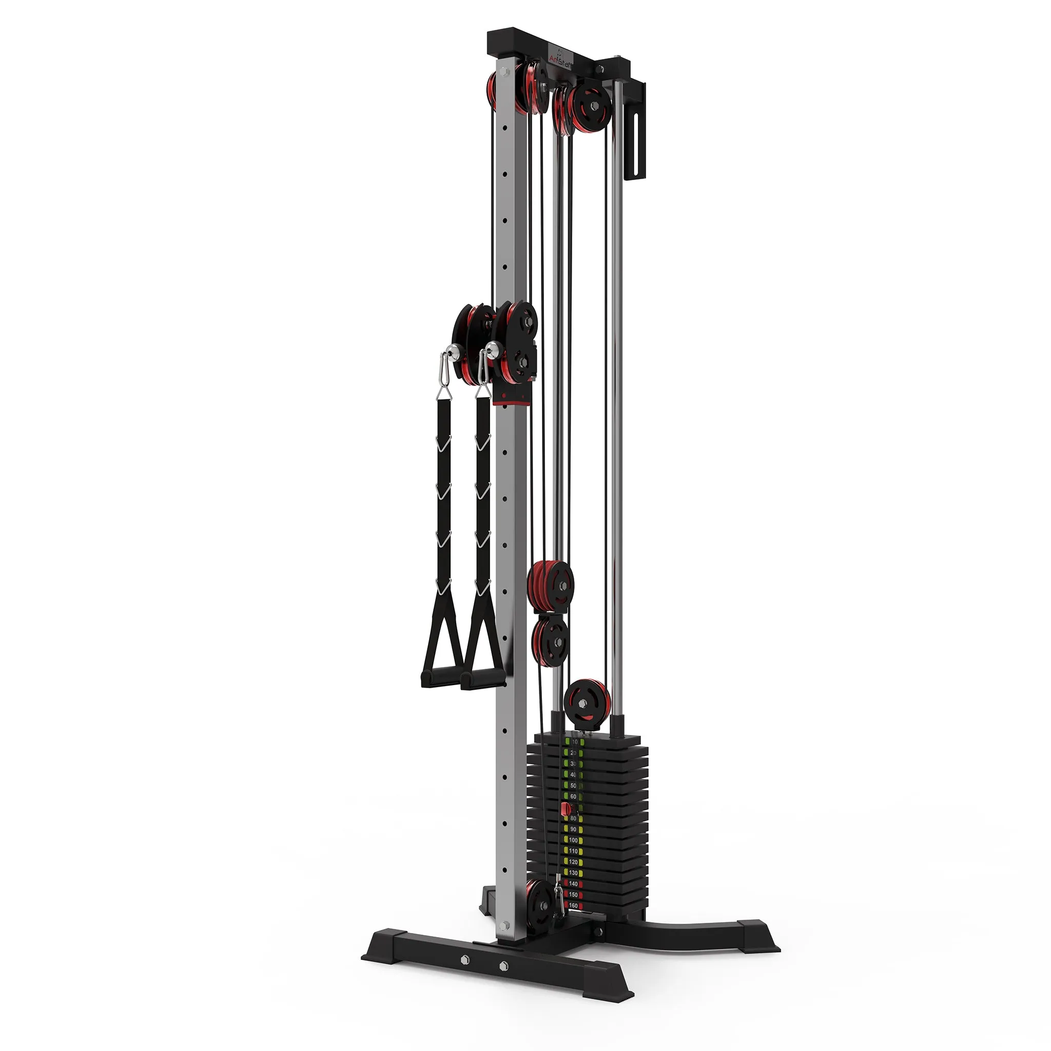 AmStaff Fitness DF2107-R Single Stack Functional Trainer