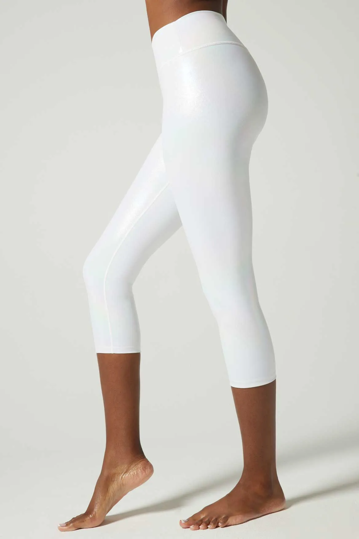 Aria Cropped Legging Celeste