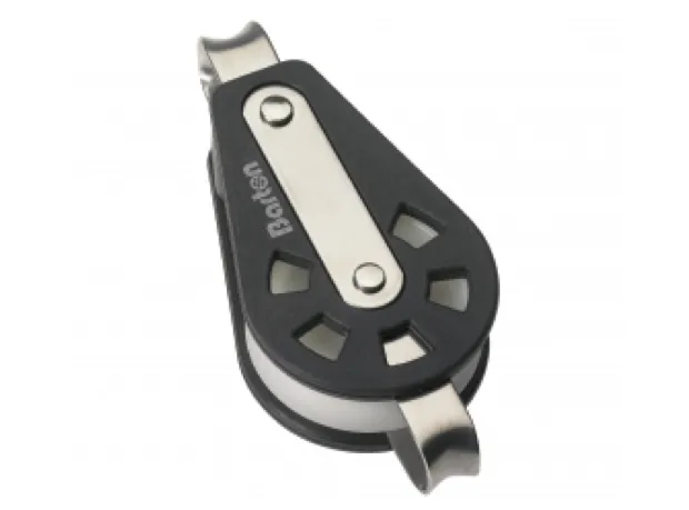 Barton Single Block Fixed Eye & Becket Size 3-45mm Sheave