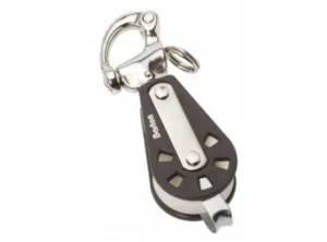 Barton Single Snap Shackle Block & Becket Size 3 - 45mm Sheave