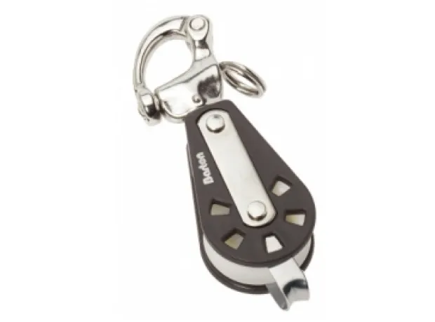 Barton Single Snap Shackle Block & Becket Size 3 - 45mm Sheave