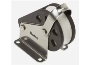 Barton Single Upright Block with Fairlead Size 3 - 45mm Sheave