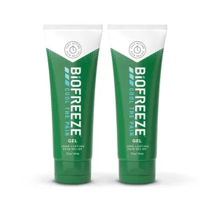 Biofreeze Pain Relief Gel 118ml x 2 Packs