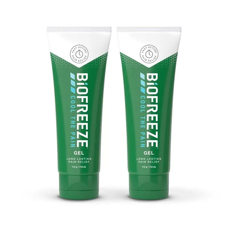 Biofreeze Pain Relief Gel 118ml x 2 Packs