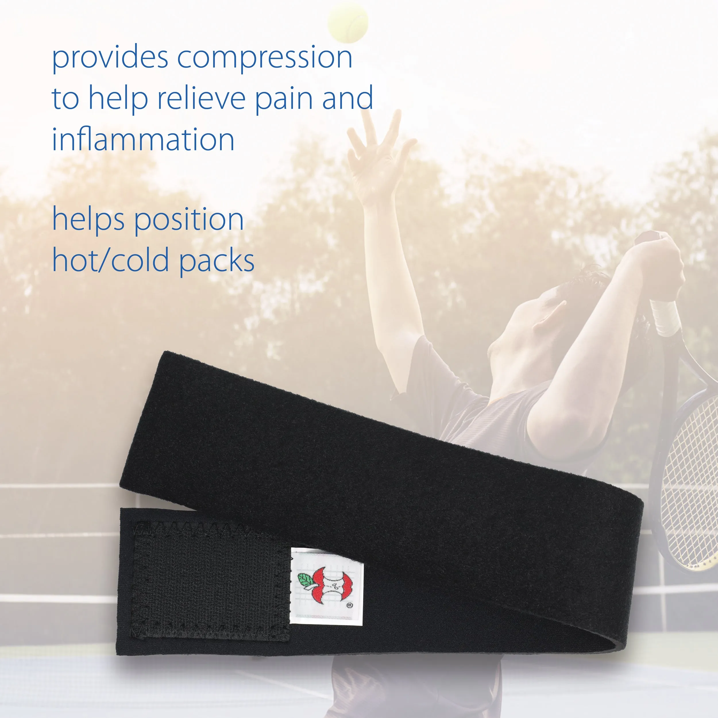 Black Neoprene Core Wraps, Compression Therapy Wrap