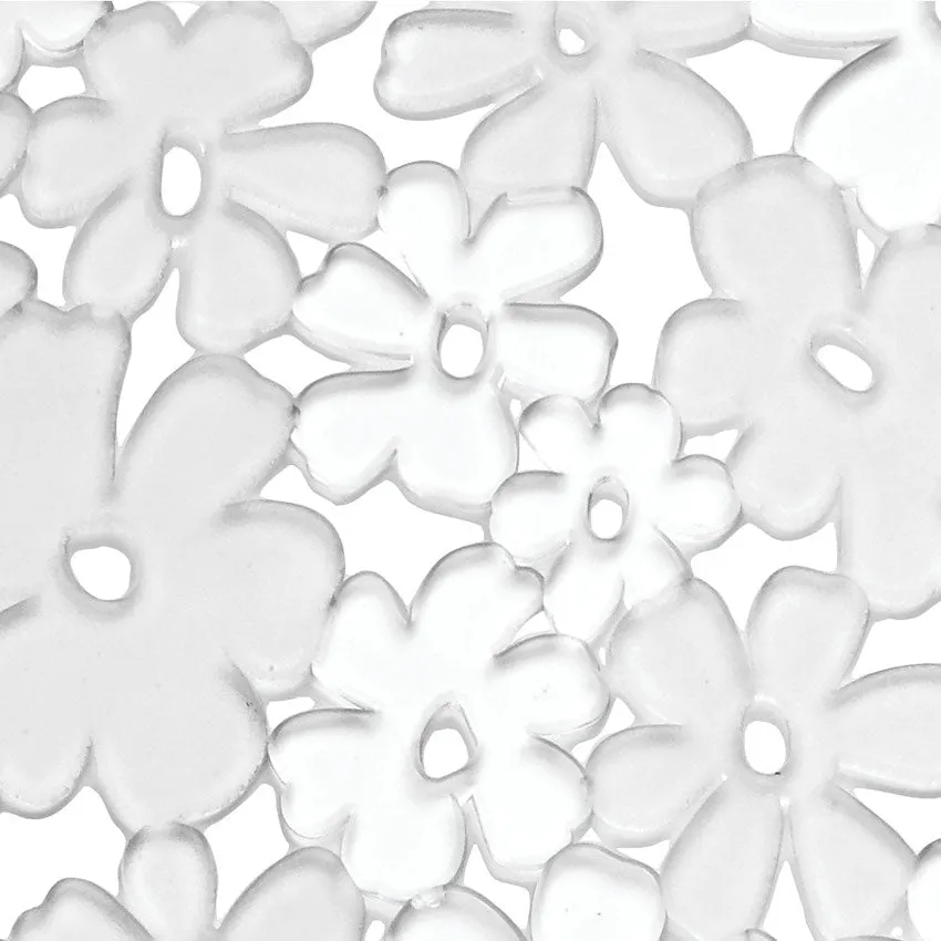 Blumz Flower Sink Mat - Clear
