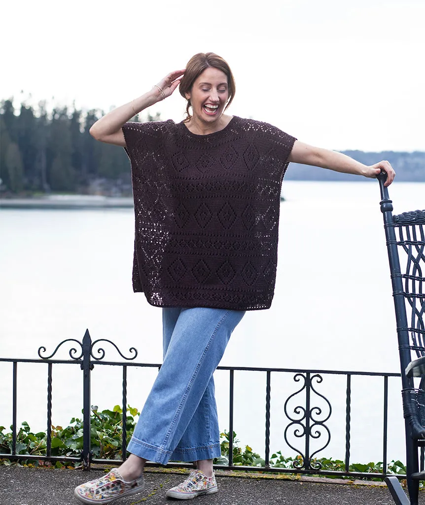 Boxy Lace Tee Pattern