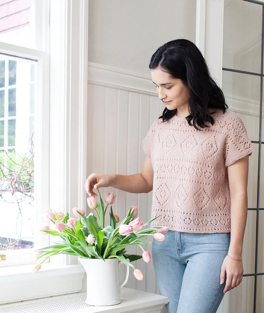 Boxy Lace Tee Pattern