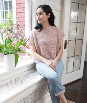 Boxy Lace Tee Pattern
