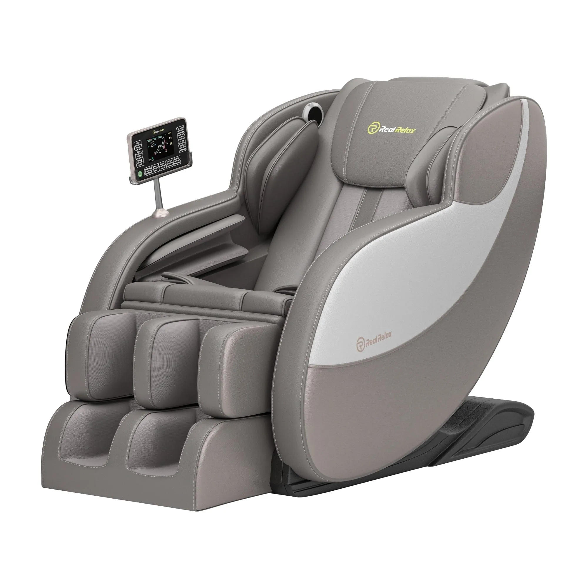 BS-09 Real Relax Zero Gravity Full Body Massage Chair Recliner with Heating and Foot Massage