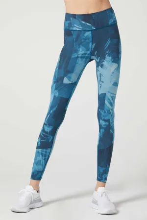 Camila Front Pocket Legging Deep Lake Fern