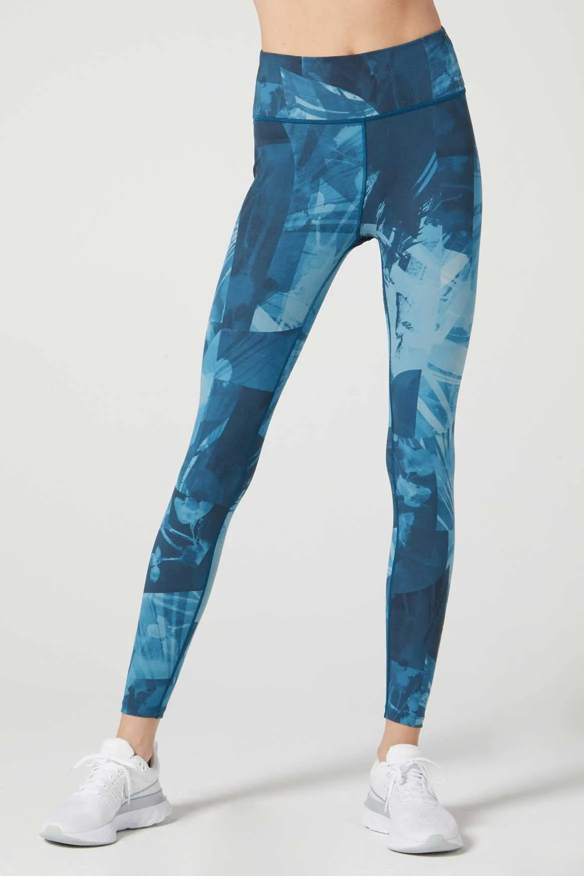 Camila Front Pocket Legging Deep Lake Fern