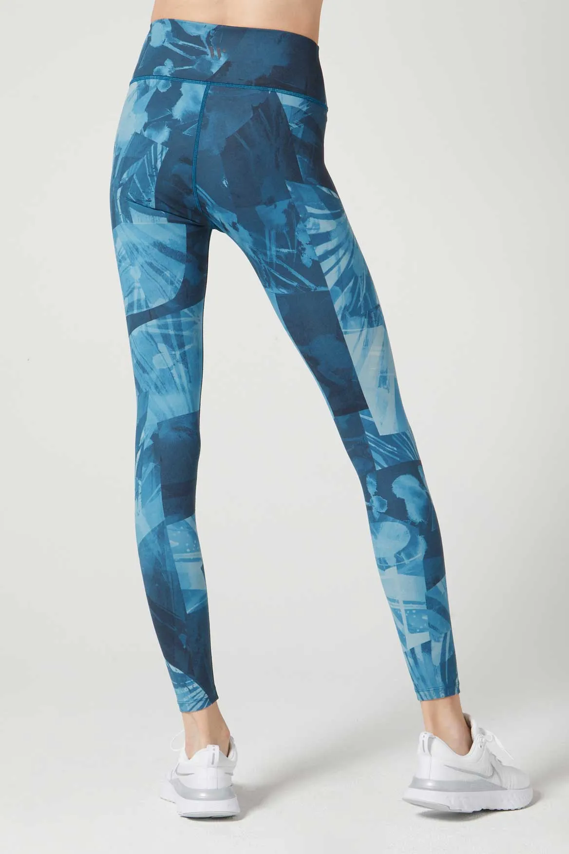 Camila Front Pocket Legging Deep Lake Fern