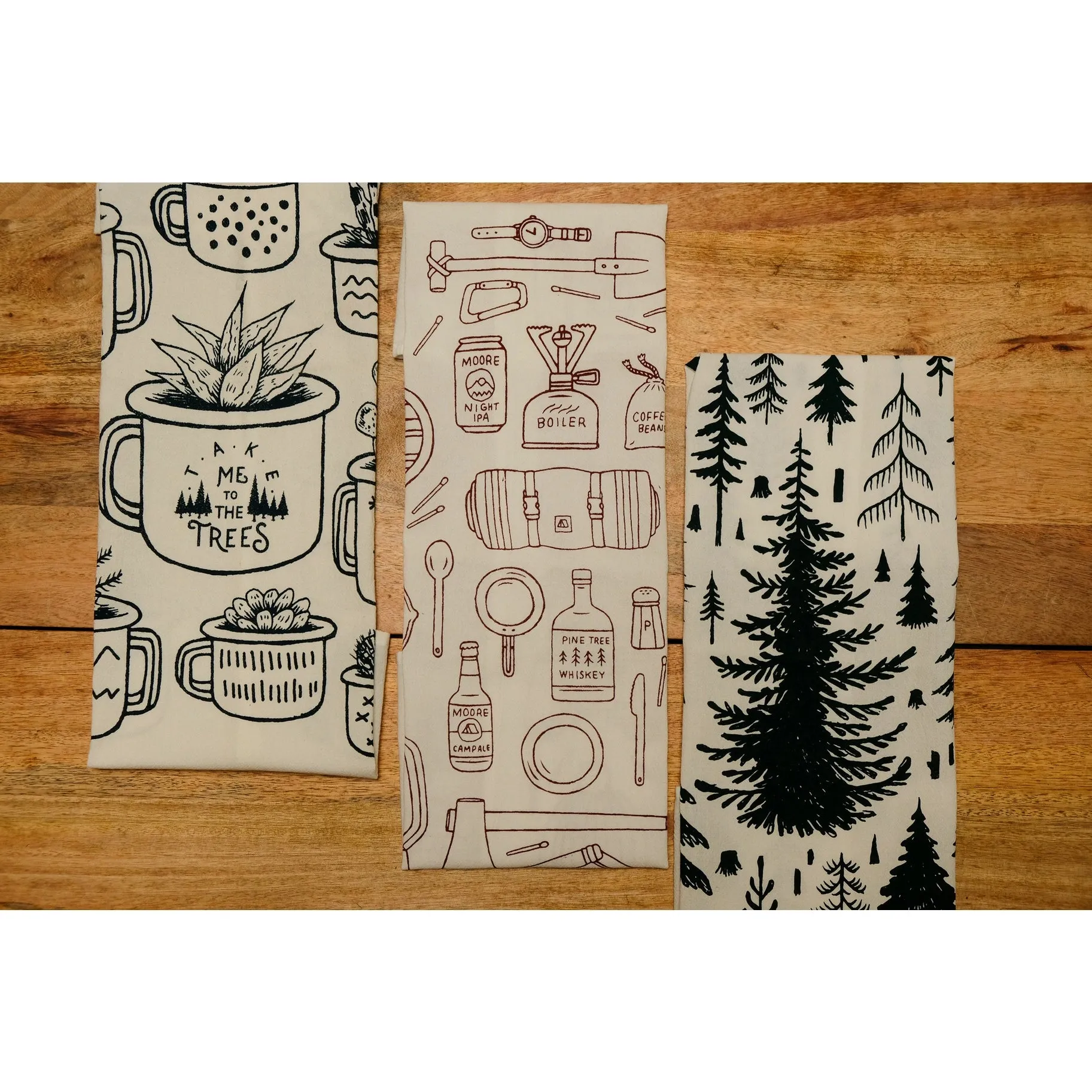 Camp Gear Tea Towel