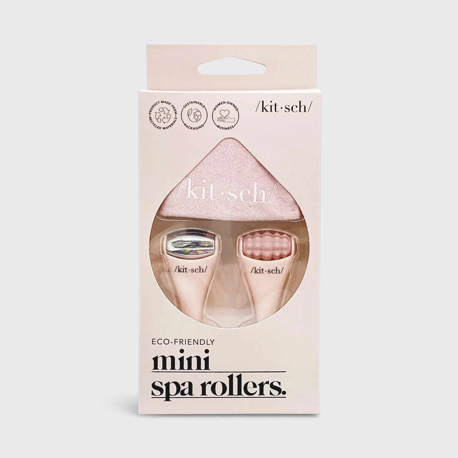 Cosmetic | Mini Spa Rollers 2pc Set | Kitsch