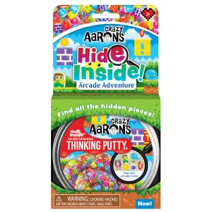 Crazy Aaron's Putty 4 Inch Hide Inside! Arcade Adventure