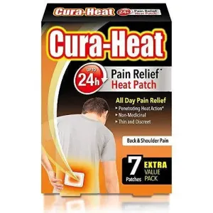 Cura-Heat Back and Shoulder Pain 7 Patches