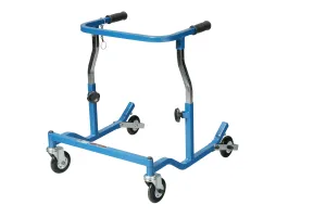 Drive Medical pe 1000 bl Anterior Rehab Safety Roller, Fixed Width, Pediatric, Blue