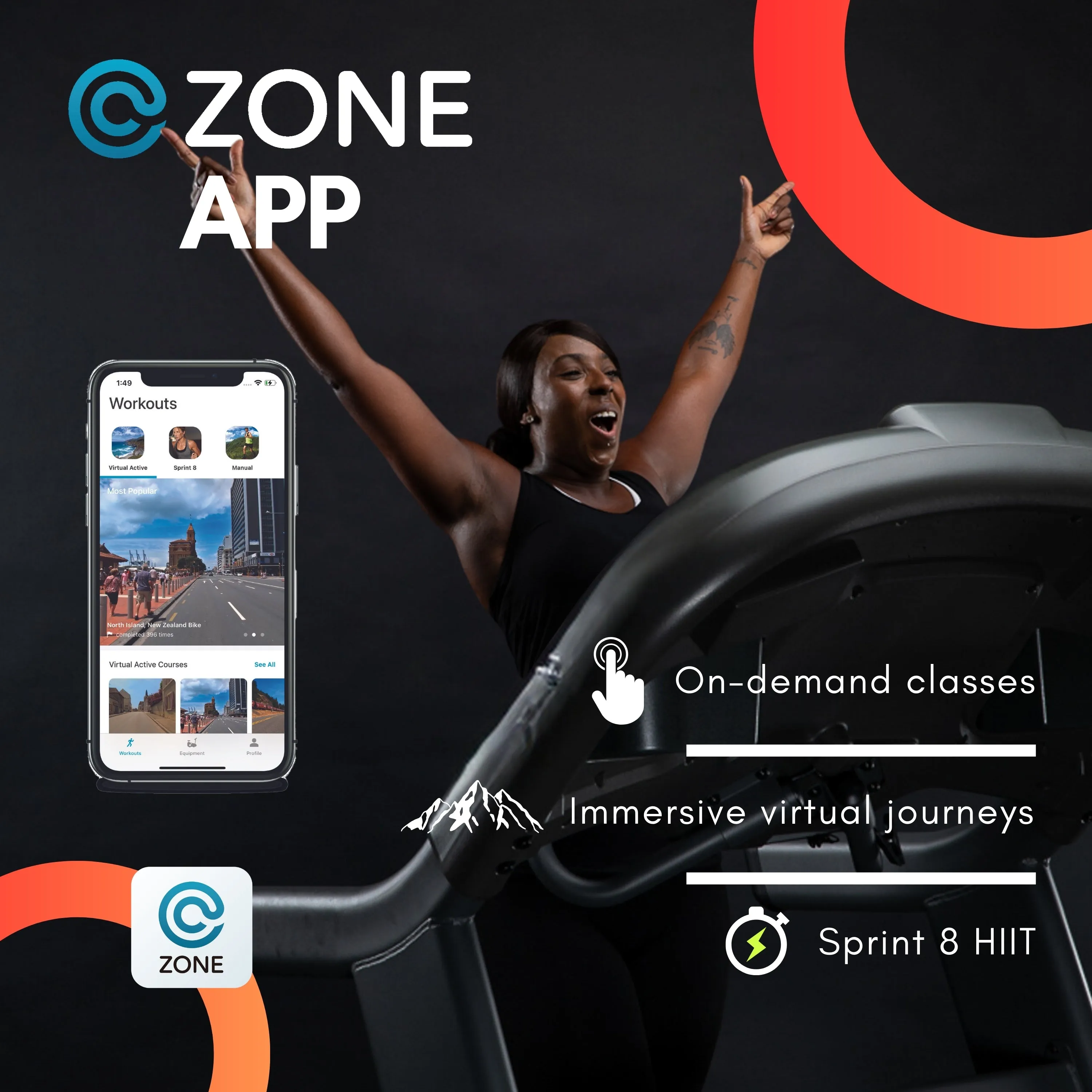 Horizon TR 5.0 @Zone Treadmill