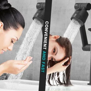 HOT SALESingle Hole Hot And Cold Water Faucet Universal Swivel Basin Faucet