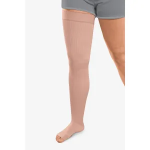 L&R ExoStrong™ Thigh High 20-30 mmHg w/ Silicone Top, Open Toe