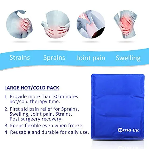 Large Flexible Hip Ice Pack (Pair)