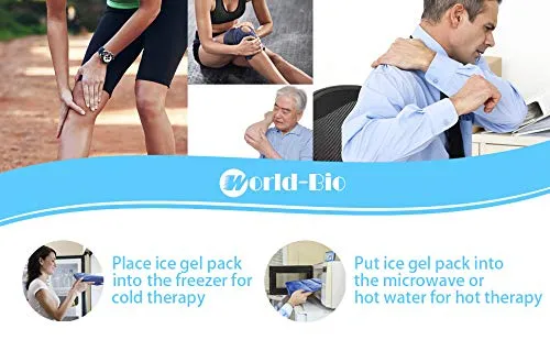Large Flexible Hip Ice Pack (Pair)