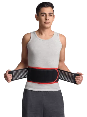 MAXAR Bio-Magnetic Deluxe Back Support Belt - Far Infrared W/ Cera Heat Fabric