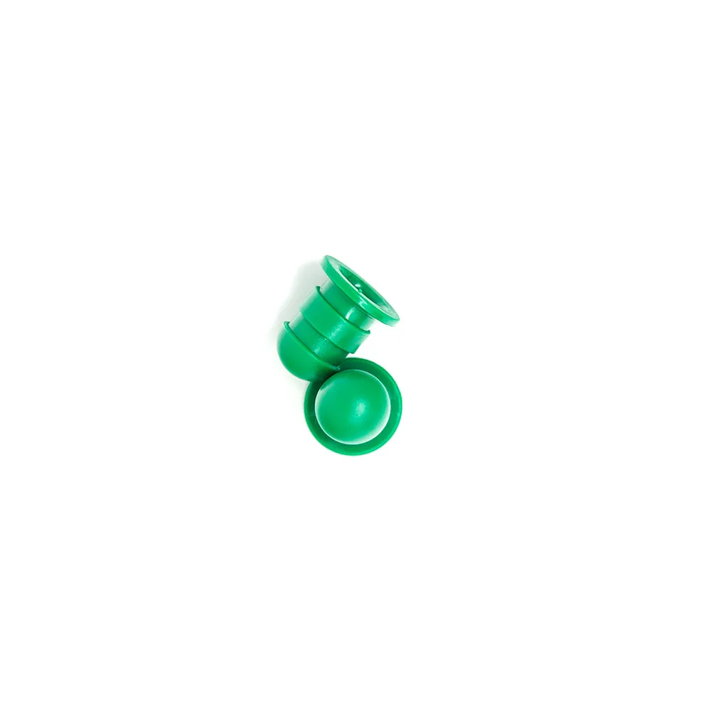Mini Pole Cap - Green - Qty 2
