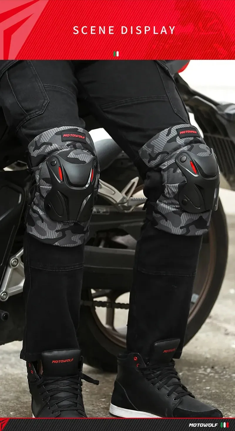MOTOWOLF KNEE & ELBOW PROTECTIVE GEAR  MDL1010