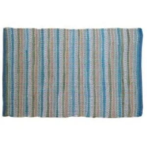 MULTI-BLUE RUG 30X48