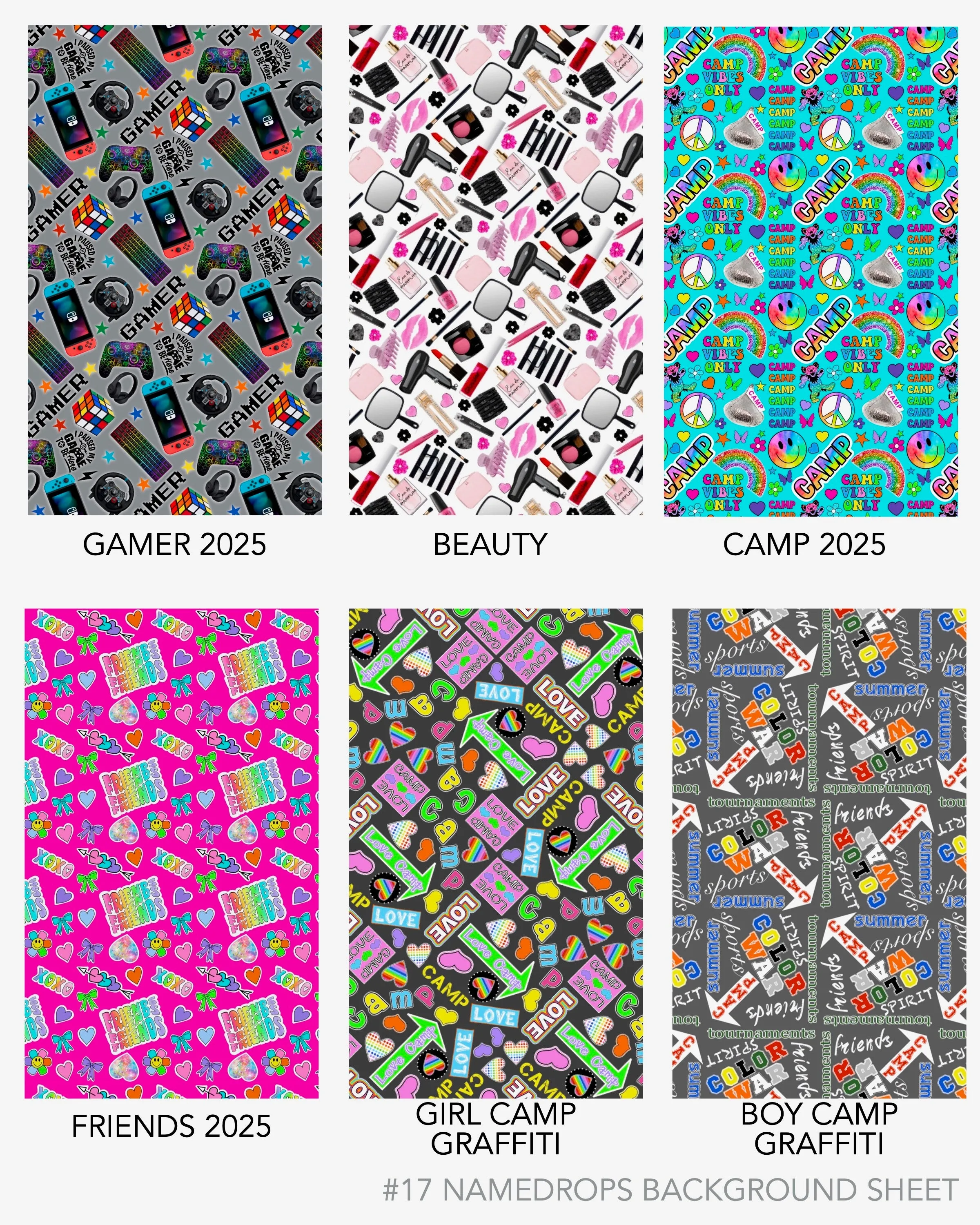 Namedrops Floor Mat