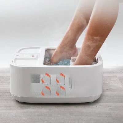 New - Sharper Image Massager Foot Bath Heating with LCD
