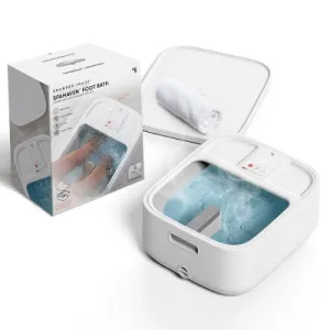 New - Sharper Image Massager Foot Bath Heating with LCD