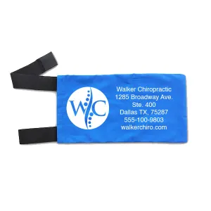 PERSONALIZED Gel Pack Sleeves 4" x 9"