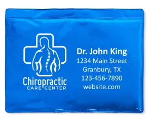 PERSONALIZED Reusable Vinyl Cold Pack, Standard - 11" x 14"