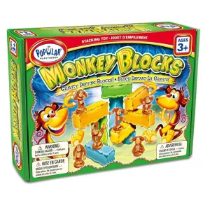 Popular Playthings - Monkey Blocks Weighted
