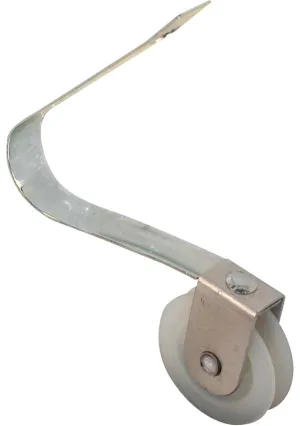 Prime-Line B 570 Roller Assembly, 1 in Dia Roller, 1/4 in W Roller, Steel :CD 2: QUANTITY: 1