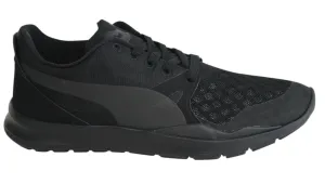 Puma Duplex Evo Mens Lace Up Black Synthetic Textile Trainers 361383 04 D39