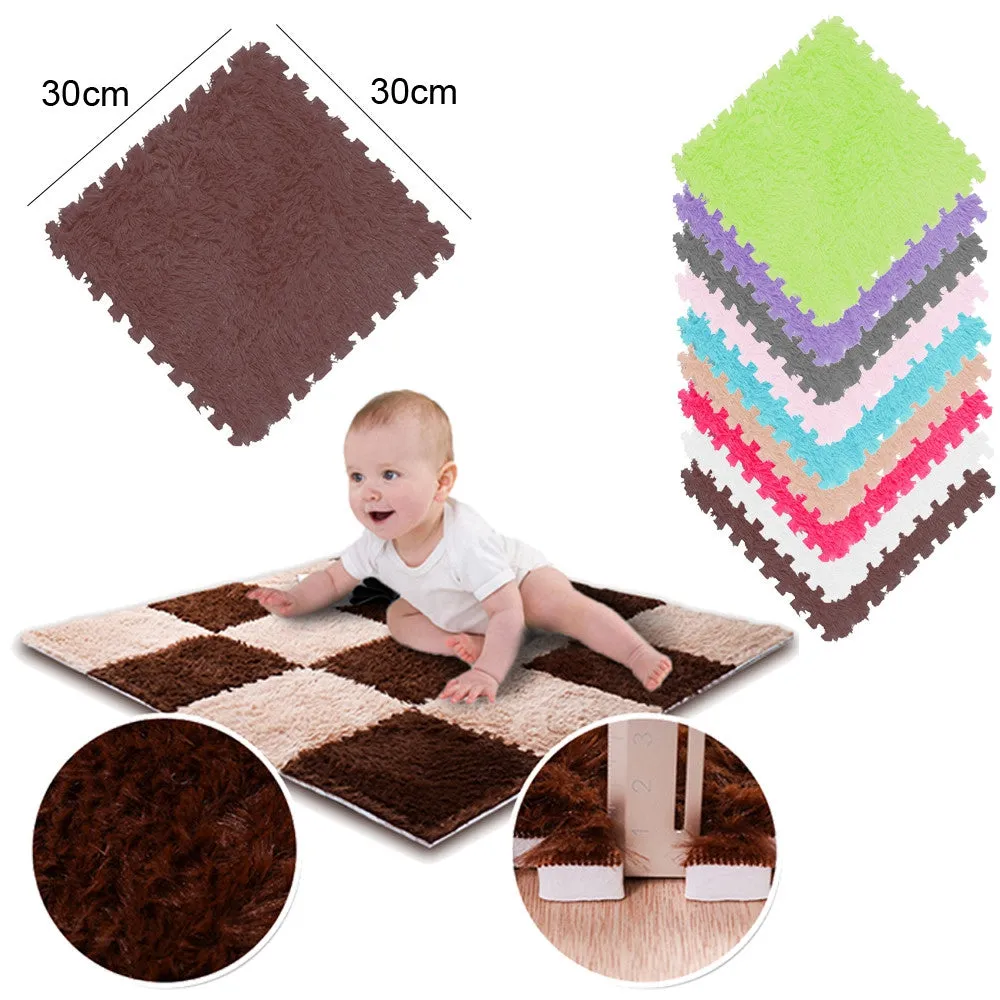Ramadan new stitching velvet mat mat suede carpet puzzle foam mat eva bedroom full home floor mat baby crawling mat mat