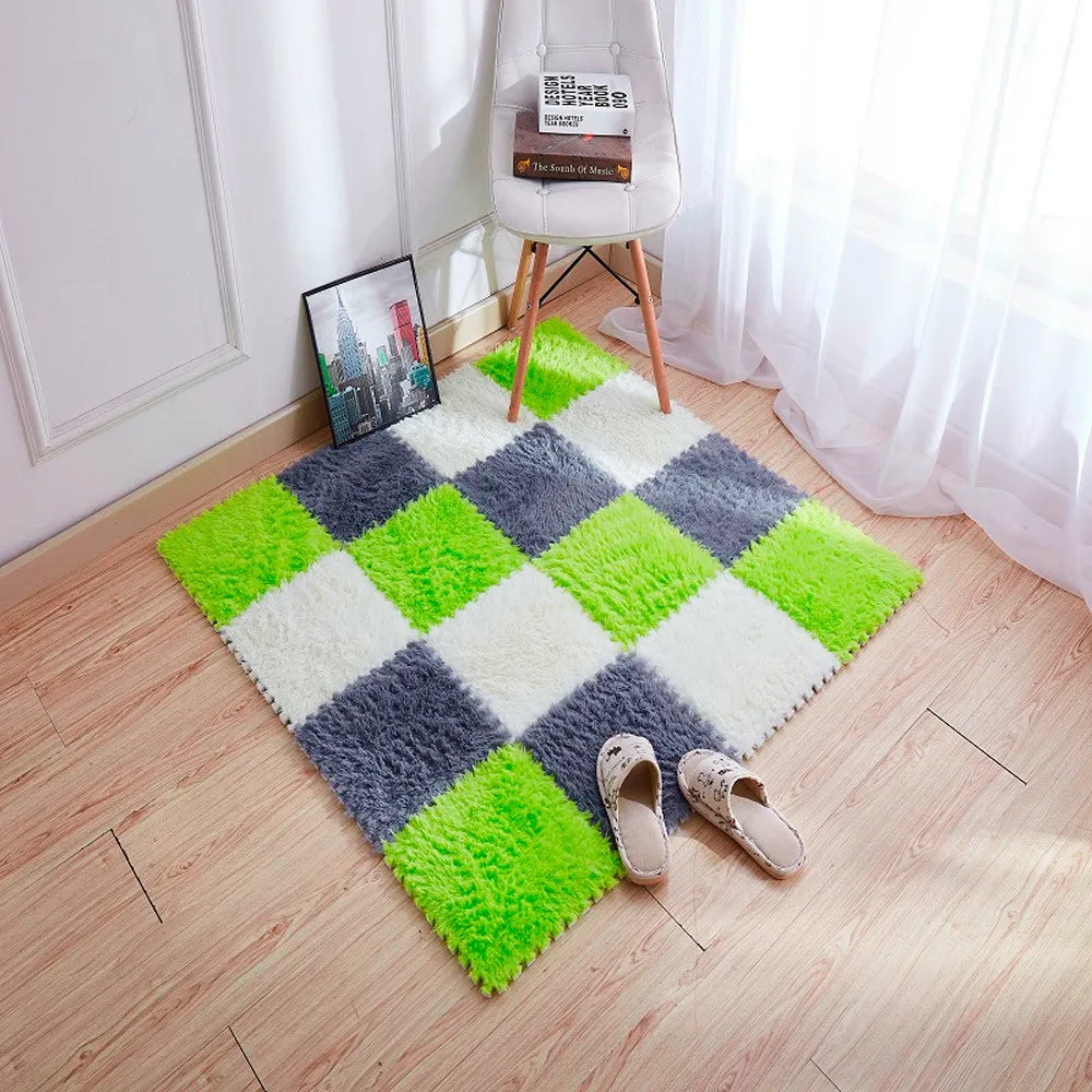 Ramadan new stitching velvet mat mat suede carpet puzzle foam mat eva bedroom full home floor mat baby crawling mat mat