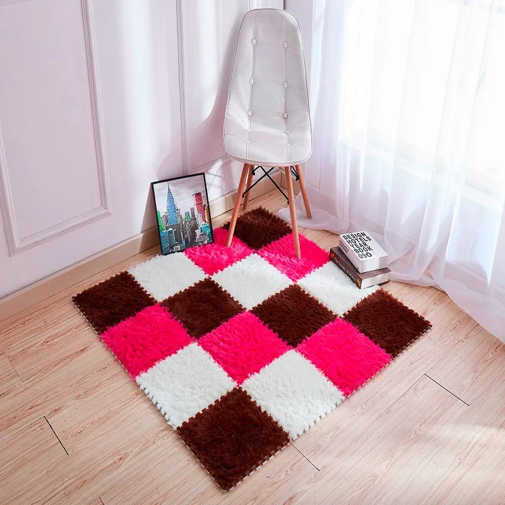 Ramadan new stitching velvet mat mat suede carpet puzzle foam mat eva bedroom full home floor mat baby crawling mat mat