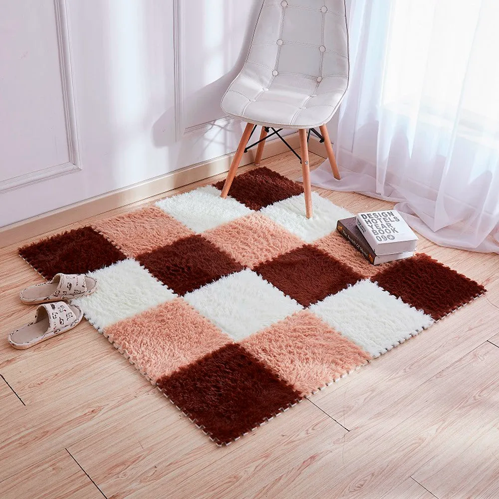 Ramadan new stitching velvet mat mat suede carpet puzzle foam mat eva bedroom full home floor mat baby crawling mat mat