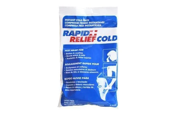 Rapid Relief Instant Cold Packs