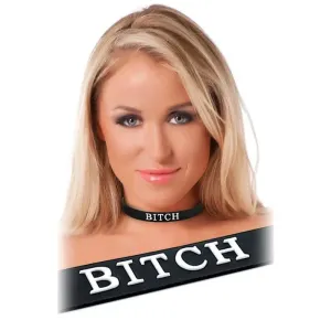 Rimba Black Silicone Adjustable Bitch Collar